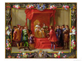 Buy Peter IV, King of Aragon Being Visited by Guillaume-Raymond Moncada at AllPosters.com