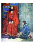 Buy Boy Knelt Before the King and Stammered Out the Story, Our Island Story Marshall, c.1905 at AllPosters.com