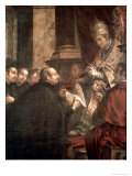 Buy St. Ignatius Receiving the Papal Bull of the Foundation of the Company of Jesus at AllPosters.com
