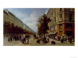 Buy Siege of Paris. Queueing at the Door of a Grocery, 1870 at AllPosters.com