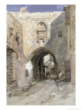 Buy David's Strasse, Jerusalem, 1862 at AllPosters.com