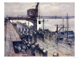 Buy Incipient Minefield, Illustration from The Naval Front by Gordon S. Maxwell, 1920 at AllPosters.com