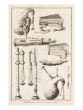 Buy Plate Vi: Wind Instruments from the Encyclopedia of Denis Diderot at AllPosters.com