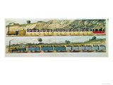 Buy Travelling on Liverpool and Manchester Railway, c.1831 at AllPosters.com