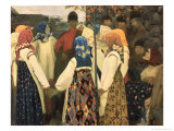 Buy Lad Has Wormed His Way Into the Girl's Round Dance, 1902 at AllPosters.com