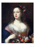 Buy Portrait of Vittoria Della Rovere Dressed as Flora, c.1639 at AllPosters.com