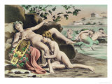 Buy Ancient Times, Plate XIII from De Figuris Veneris by F.K Forberg, Engraved by the Artist, 1900 at AllPosters.com