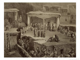 Buy Funeral Ceremony, Ruins at Akhaltchi, Dagestan, Plate 70, Book on the Caucasus, Engraved by Le Roux at AllPosters.com