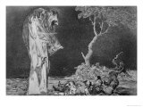 Riddle of Fear, Plate 2 of Proverbs, 1819-23, Pub. 1864