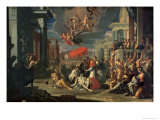 St. Charles Borromeo Administering the Sacrament to Plague Victims in 1576