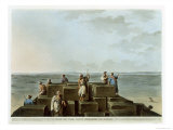 Buy Top of the First Pyramid of Gizah, Plate 4 from Views of Egypt, Engraved by Thomas Milton at AllPosters.com