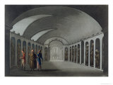 Buy Curious Cemetery under the Capuchin Monastery, Near Syracuse, Engraved Joseph Constantine Stadler at AllPosters.com