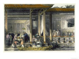 Buy Arrival of Marriage Presents at the Bridal Residence, China in a Series of Views by G.N. Wright at AllPosters.com