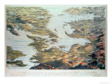 Buy The Baltic Sea and Route of Fleet from Spithead to St. Petersburg, Pub.1855, Stannard and Dixonn at AllPosters.com