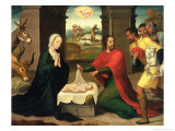 Buy The Adoration of the Shepherds, 1550-60 at AllPosters.com