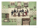 Family Meal from a Journal Written by Carl Baumann, 1813-25