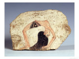 Wall Painting Depicting an Acrobatic Dancer Entertaining at Court, New Kingdom, Deir-El Medina