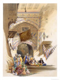 Buy Gateway of a Bazaar, Grand Cairo, Pub. 1846 at AllPosters.com