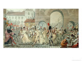 Buy Russian Prisoners Paraded on the Boulevard Saint-Martin After the Battle of Montmirail, 1814 at AllPosters.com