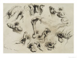 Studies of Masturbation, Plate 40 of 'Liebe