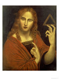 Christ the Redeemer Holding the Symbol of the Trinity