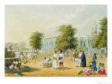 Buy Bombay, from Volume I of Scenery, Costumes and Architecture of India, Engraved by R.G. Reeve at AllPosters.com