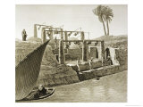 Buy Water from the Nile, Plate 6 Vol.Ii Arts and Trades Description of Egypt, Pub. 1822 at AllPosters.com