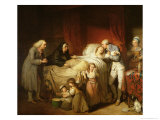 Buy The Last Moments of the Beloved Wife, 1784 at AllPosters.com
