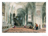 Buy Great Mosque at Brussa, Plate 24, Illustrations of Constantinople, Engraved by Artist, Pub. 1838 at AllPosters.com