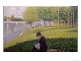 Seamstress, Grande Jatte, A Sunday Afternoon on the Island of La Grande Jatte, c.1884-6