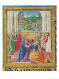 Buy Christ Giving the Keys to St. Peter, from a Psalter Written by Don Appiano, Florence, 1514-15 at AllPosters.com