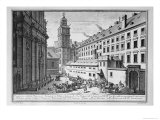 New Observatory in the Jesuit College, Vienna, Church of St. Maria Rotunda, Engraved Corvinus