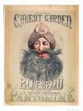 Christmas Pantomime Blue Beard Produced Byron at Theatre Royal, Covent Garden, c.1860