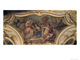 Decorative Panel from the Oval Salon Illustrating the Story of Psyche, 1732-39