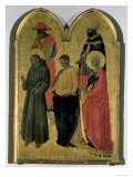 Buy St. Francis, St. Jerome, St. Philip, St. Catherine and a Bishop Saint, c.1444 at AllPosters.com