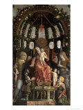Buy The Madonna and Child Enthroned with Six Saints and Gian-Francesco II Gonzaga, 1495 at AllPosters.com