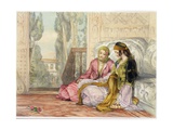 Buy The Harem, Plate 1 from Illustrations of Constantinople, Engraved by the Artist, 1837 at AllPosters.com