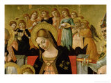 Buy The Marriage of Saint Catherine of Siena, Detail of the Head of the Virgin and Angels, c.1481-1500 at AllPosters.com