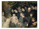 Buy The Drop of Milk in Belleville: The Christmas Tree at the Dispensary, 1908 at AllPosters.com