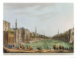 Buy Principal Square in Grand Cairo, Murad Bey's Palace, Plate 27 'Views in Egypt', Engraved by Milton at AllPosters.com