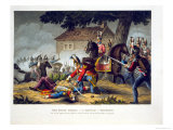 Buy The Horse Guards at the Battle of Waterloo, Engraved by Matthew Dubourg at AllPosters.com