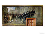 Buy The Reception of Louis XVI at the Hotel de Ville by the Parisian Municipality in 1789, 1891 at AllPosters.com