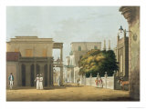 Buy St. Thome Street, Fort St. George, Plate 12, Twenty Four Views in Hindostan, Engraved by Merke at AllPosters.com