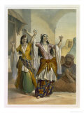 Buy Egyptian Dancing Girls Performing the Ghawazi, Rosetta, The Valley of the Nile at AllPosters.com