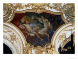 Psyche and Cupid, Ceiling Panel from the Salon de La Princesse