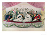 Buy Royal Italian Opera, Queen Victoria, Prince Albert and Emperor and Empress of France, c.1855 at AllPosters.com