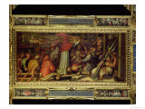 Buy Pope Eugenius IV Arriving at Livorno from the Ceiling of the Salone Dei Cinquecento, 1565 at AllPosters.com