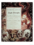 Title Page, Night IV, from Young's Night Thoughts
