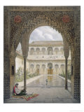 Buy The Court of the Alberca in the Alhambra, Granada, 1853 at AllPosters.com