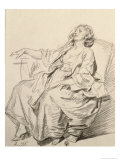 Young Woman Sitting in an Armchair, c.1768-69